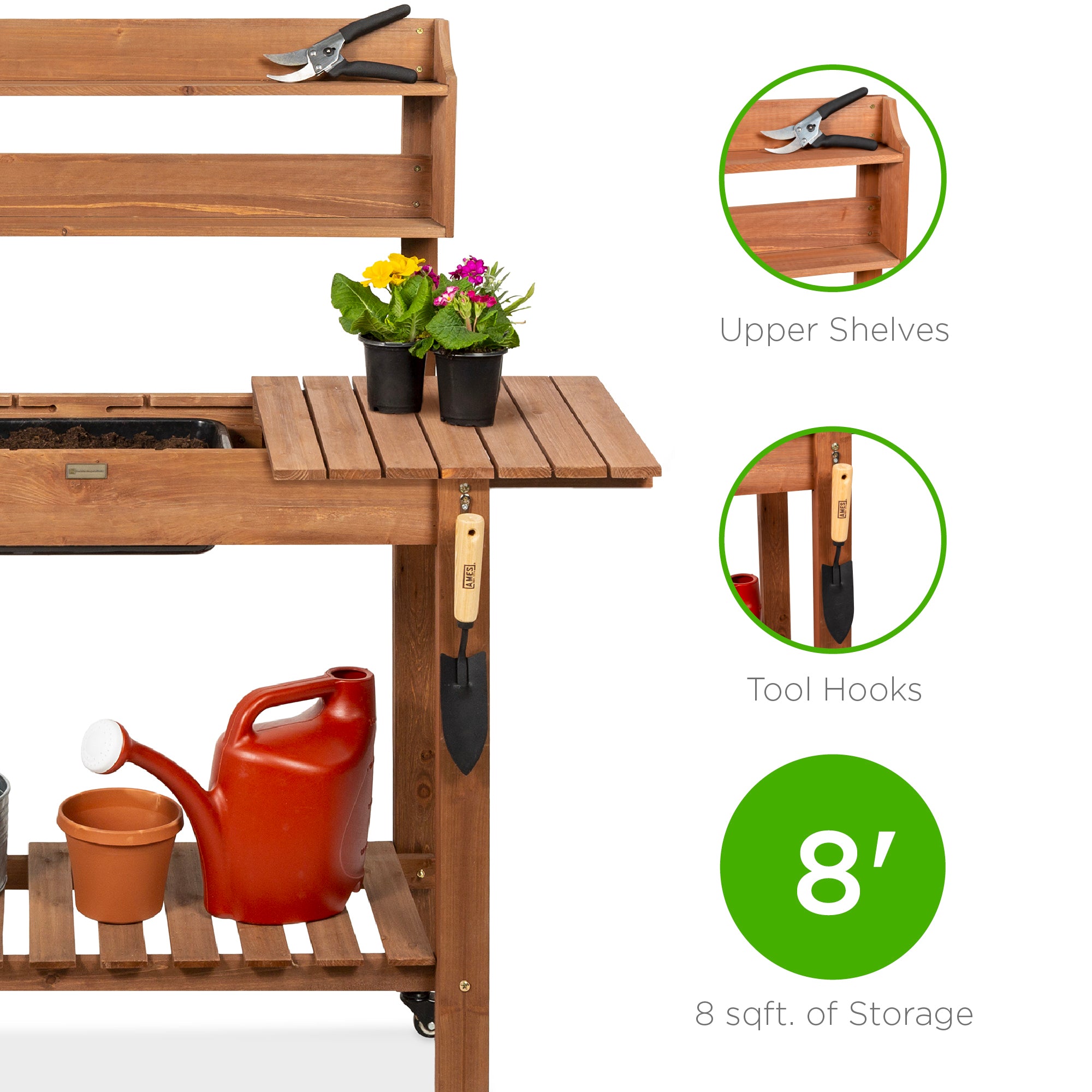 Best Choice Products Potting Bench - Thumbnail 5