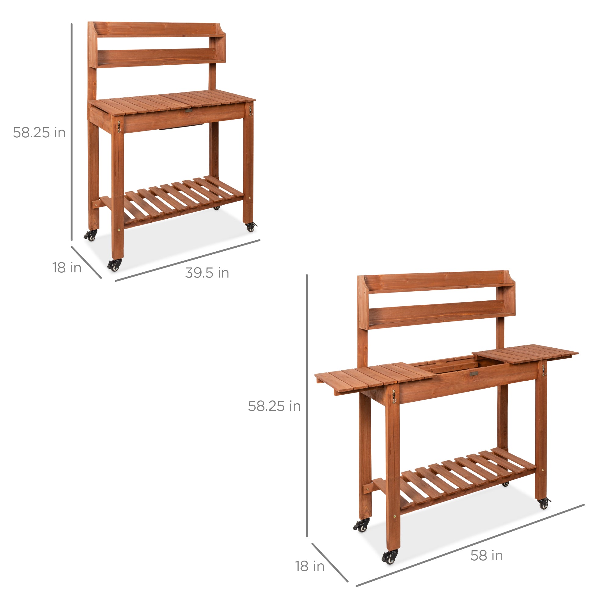 Best Choice Products Garden Potting Bench - Thumbnail 4