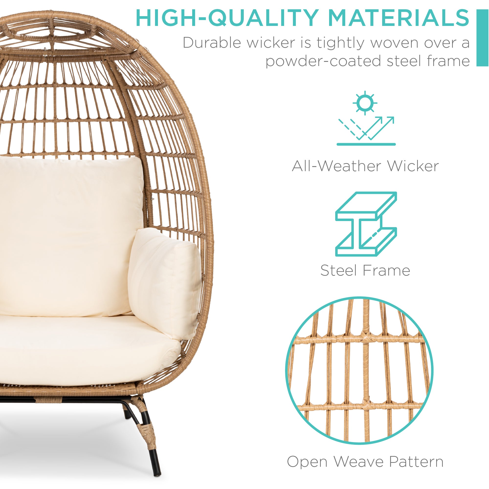 best choice products egg chair