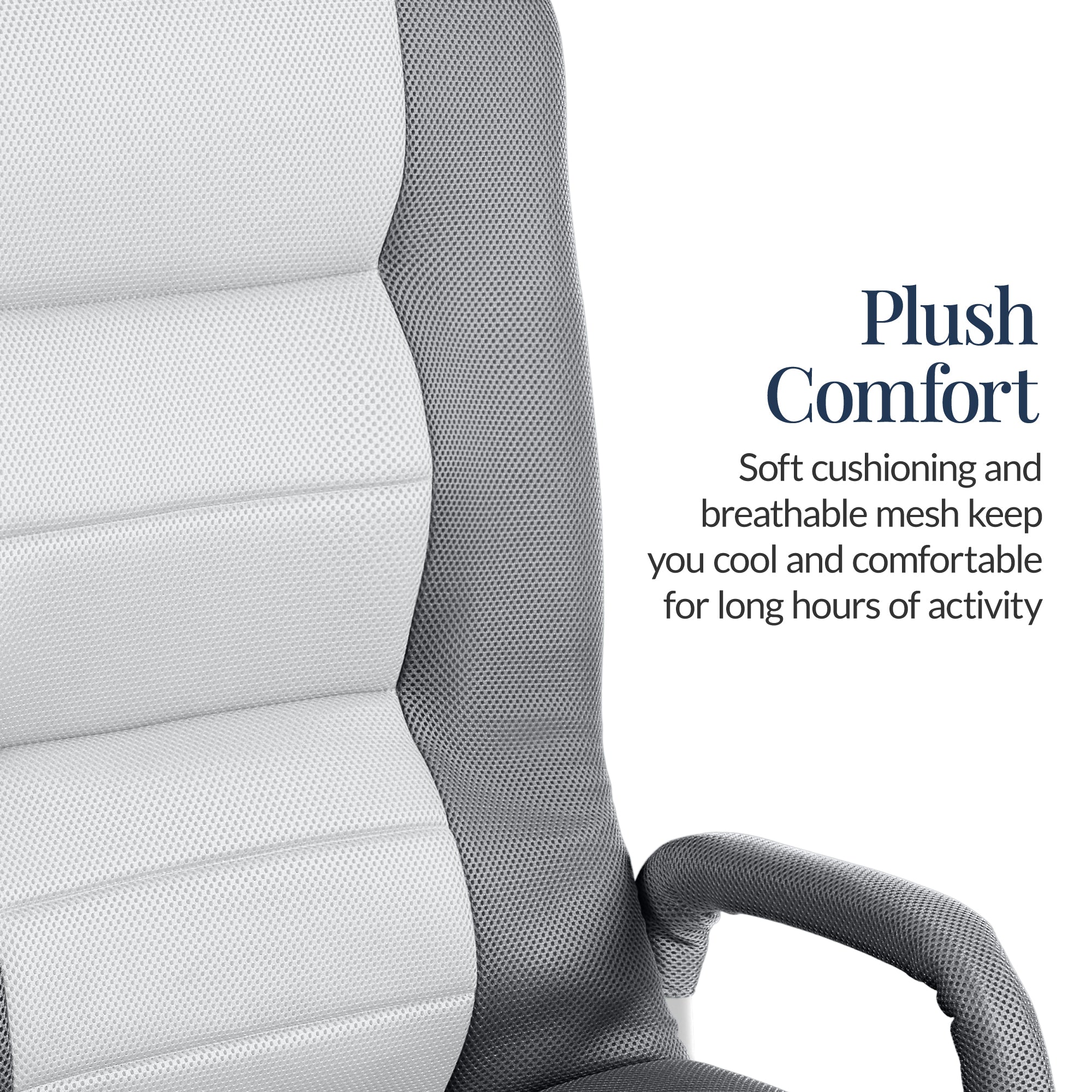 Gaming Floor Chair w/ 360-Degree Swivel, Armrest, Adjustable Backrest