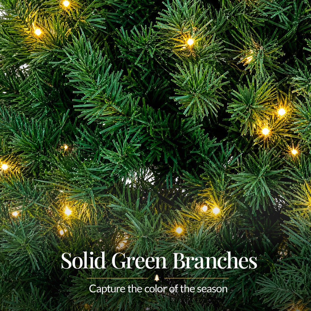 Artificial Christmas Tree with Viral Twinkling Lights, PreLit Holiday Pine