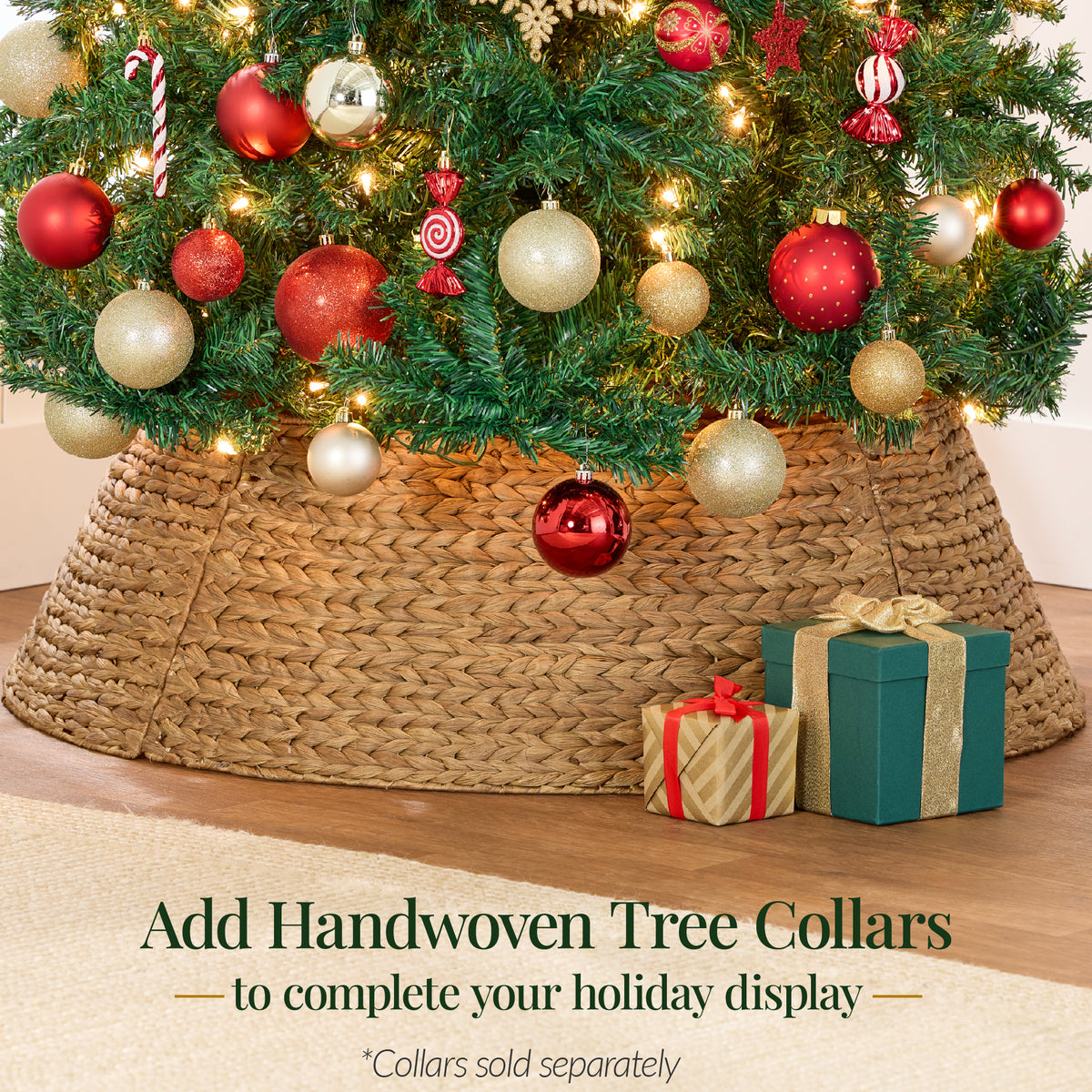 Artificial Christmas Tree with Viral Twinkling Lights, PreLit Holiday Pine