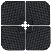 4-Piece Cantilever Offset Patio Umbrella Stand Square Base Plate Set