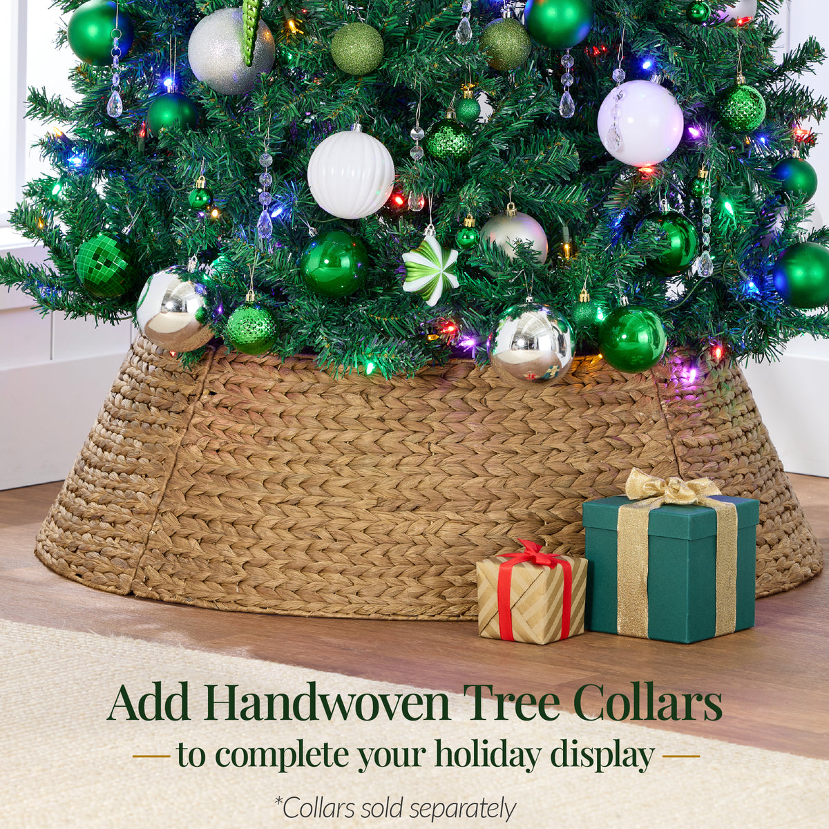 Artificial Christmas Tree with Viral Twinkling Lights, PreLit Holiday Pine