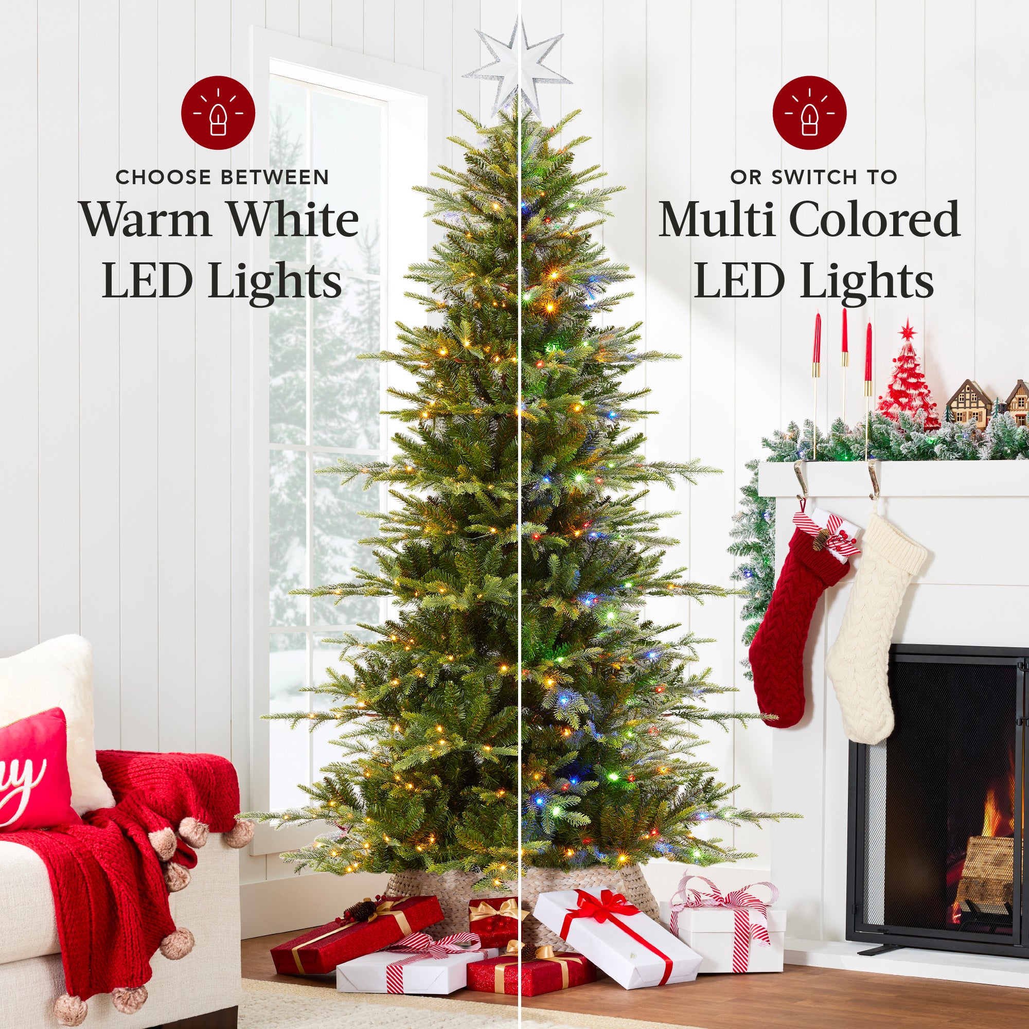 Best Choice Products Aspen Noble Fir Christmas Tree - Thumbnail 2