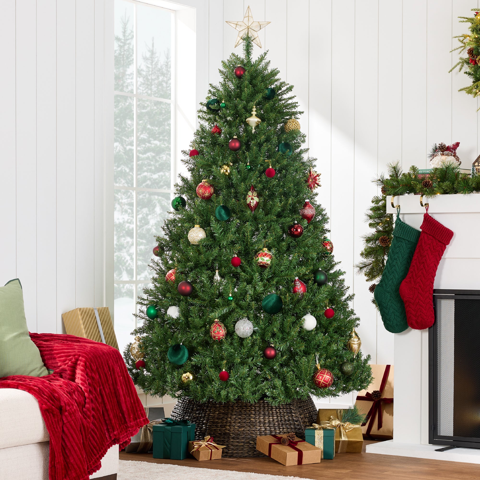 Best Choice Products Douglas Fir Artificial Christmas Tree - Thumbnail 3