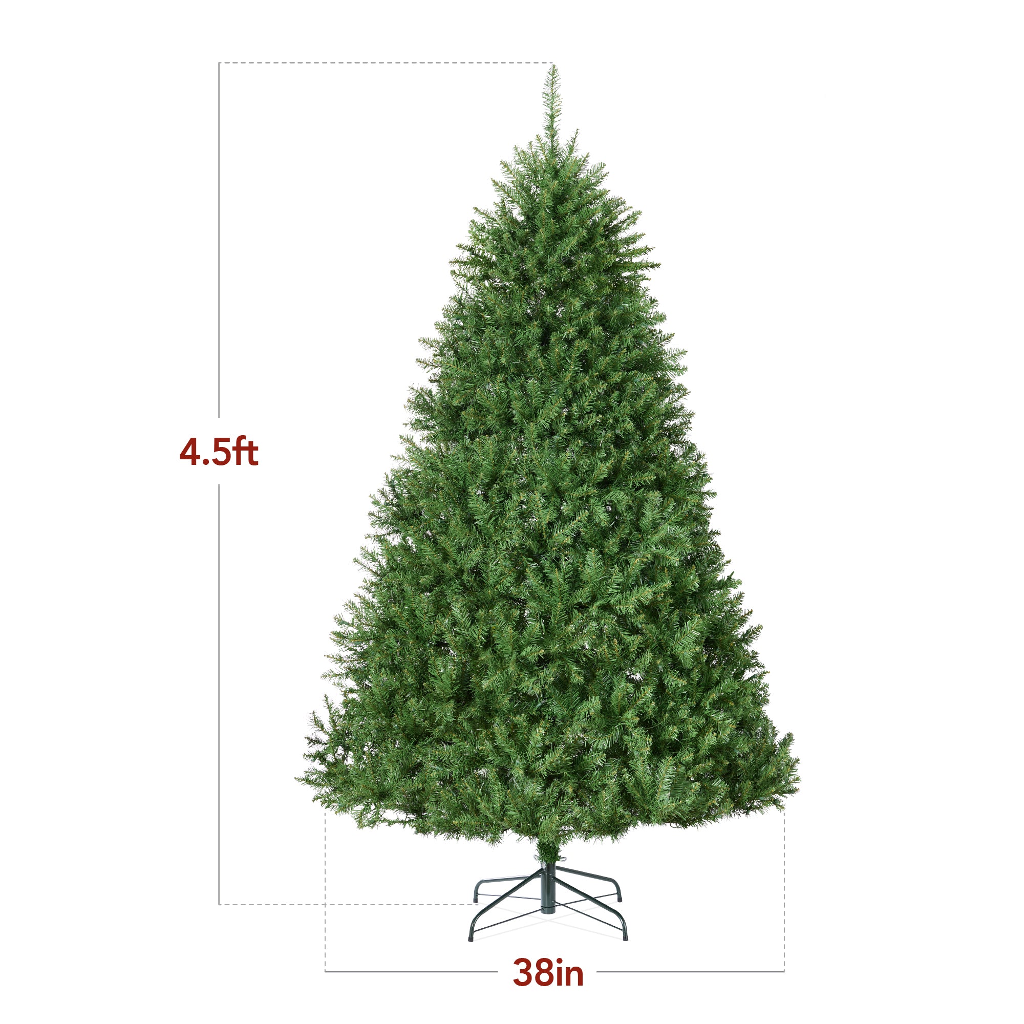 Best Choice Products Douglas Fir Artificial Christmas Tree - Thumbnail 4