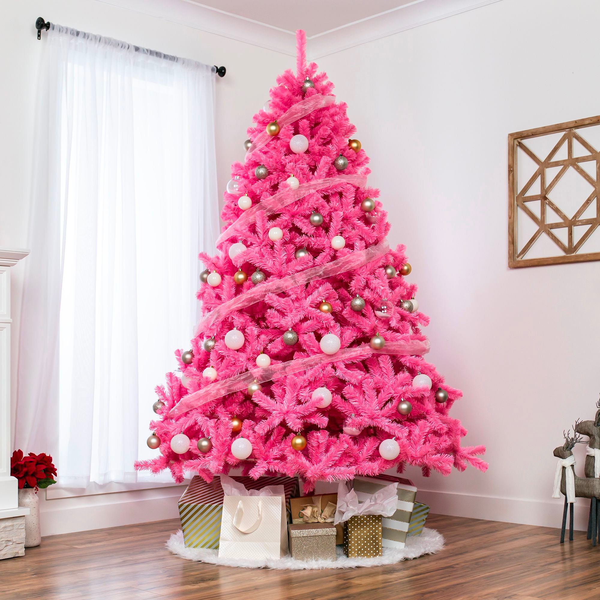 Christmas Christmas Decor Clearanceations 60cm Pink Artificial Tree Ball  Christmas Decor Clearanceation Ornaments Christmas Decor Clearance Xmas  Flocking Happy Year Supplies From Xiaodanta, $20.89