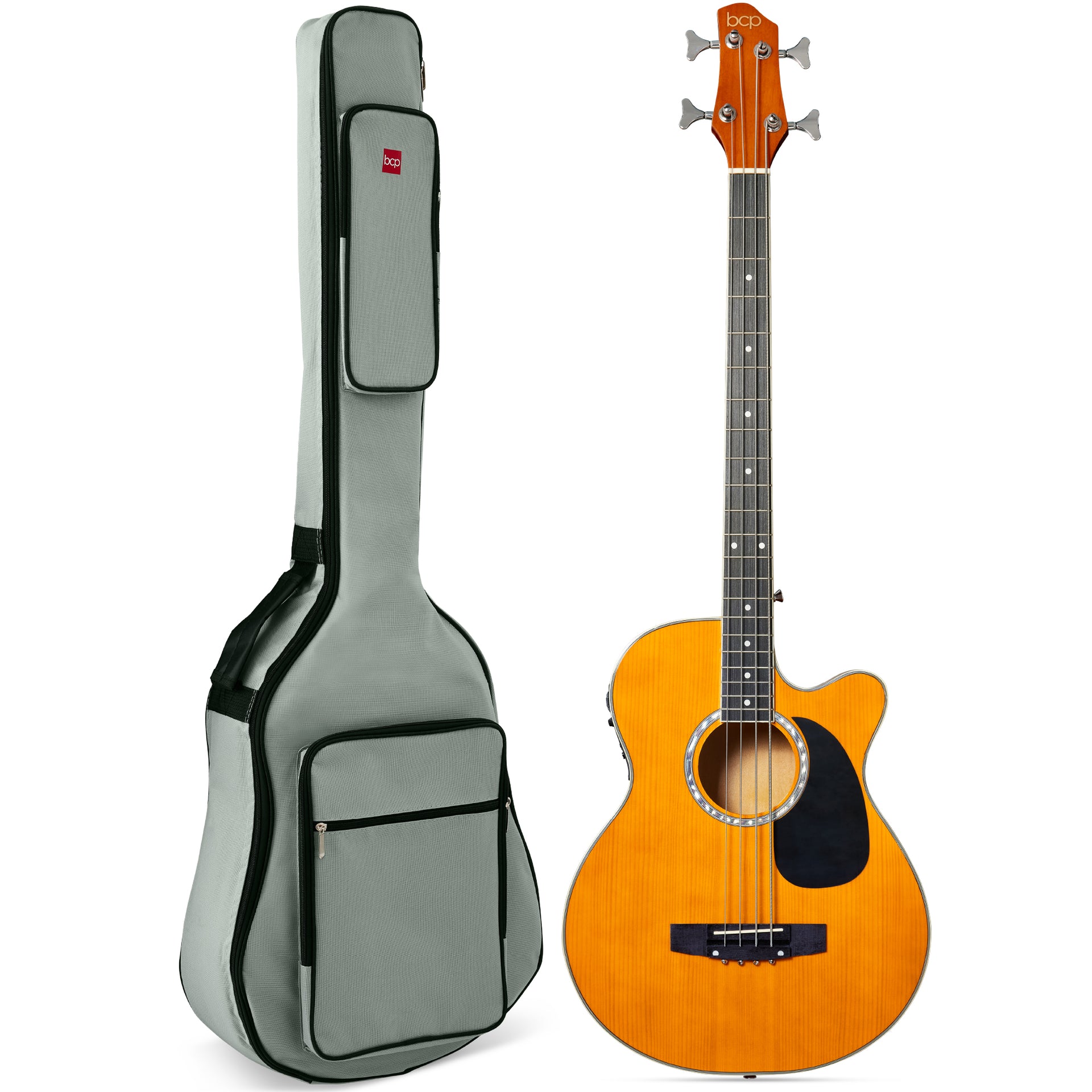 best bass gear Acoustic Electric Bass Guitar w/ Equalizer, Truss Rod, Padded Gig Bag – Best  Choice Products
