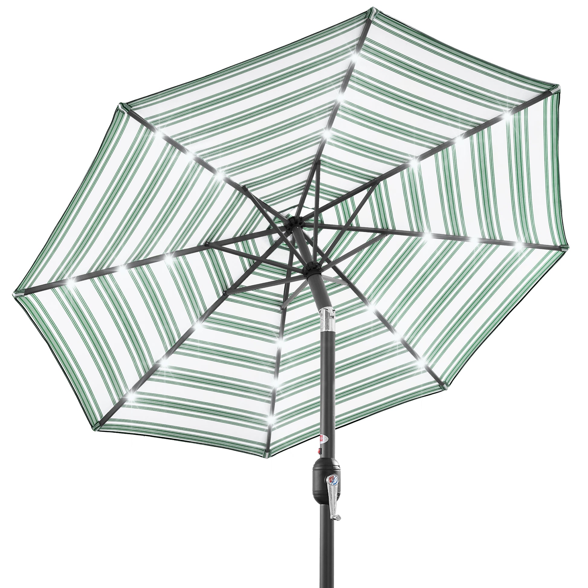 Best Choice Products 10ft Solar LED Lighted Patio Umbrella w/ Tilt Adjustment, UV-Resistant Fabric Best Choice Products 10ft Solar LED Lighted Patio Umbrella w/ Tilt Adjustment, UV-Resistant Fabric