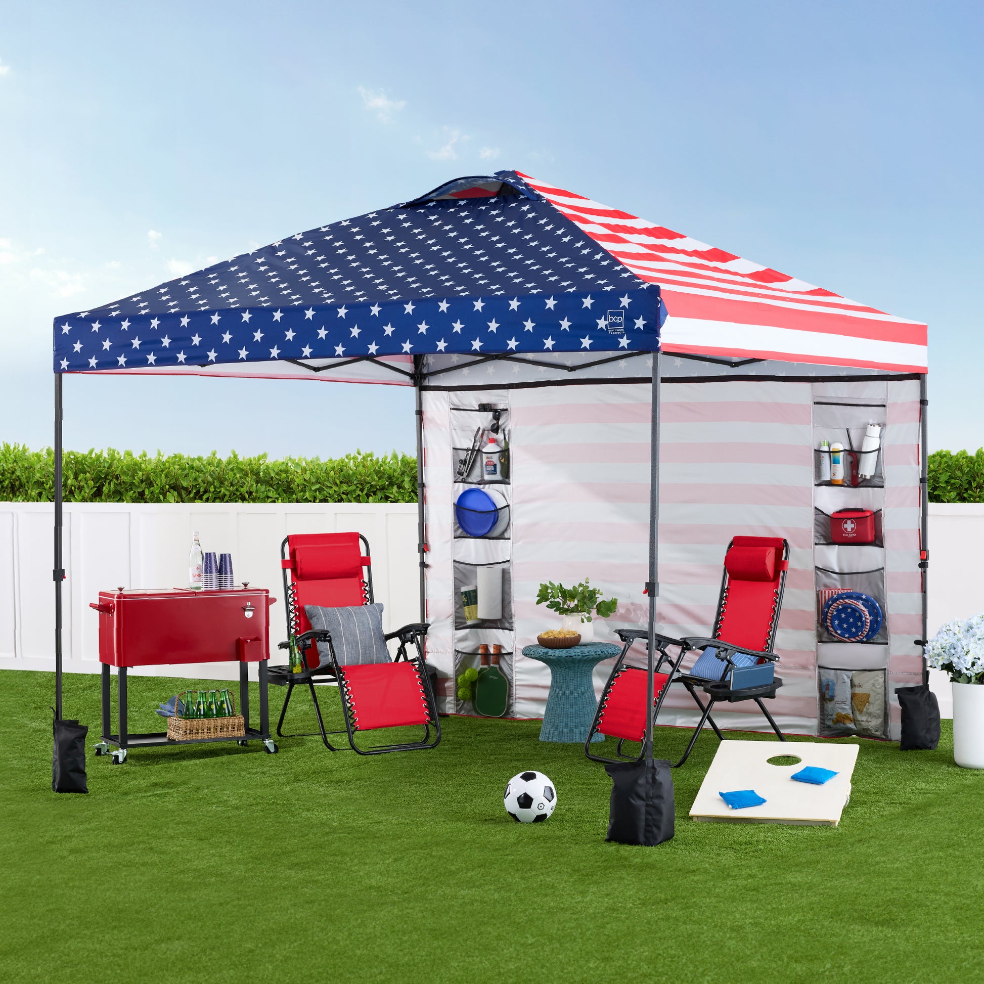 pop up shade tent Best Choice Products 10x10ft Easy Setup Pop Up Canopy, Portable Tent w/ Side Wall, 1-Button Push, Case