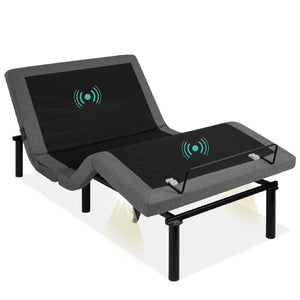 Adjustable  Bed Base with Massage, Remote, USB Ports