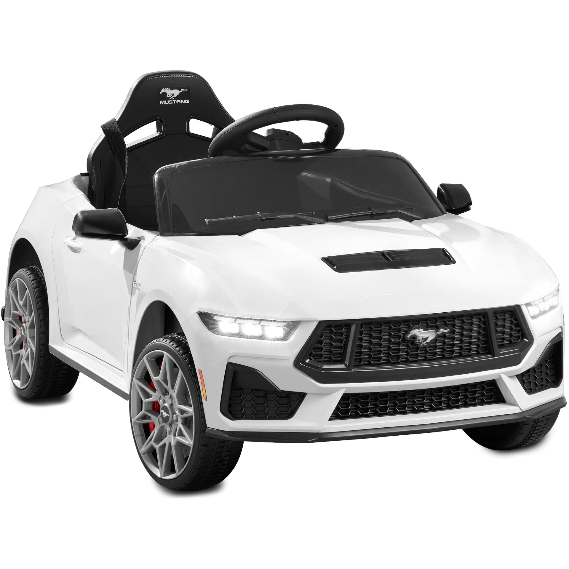 12V Kids Ride-On Car Officially Licensed Ford Mustang w/ Remote