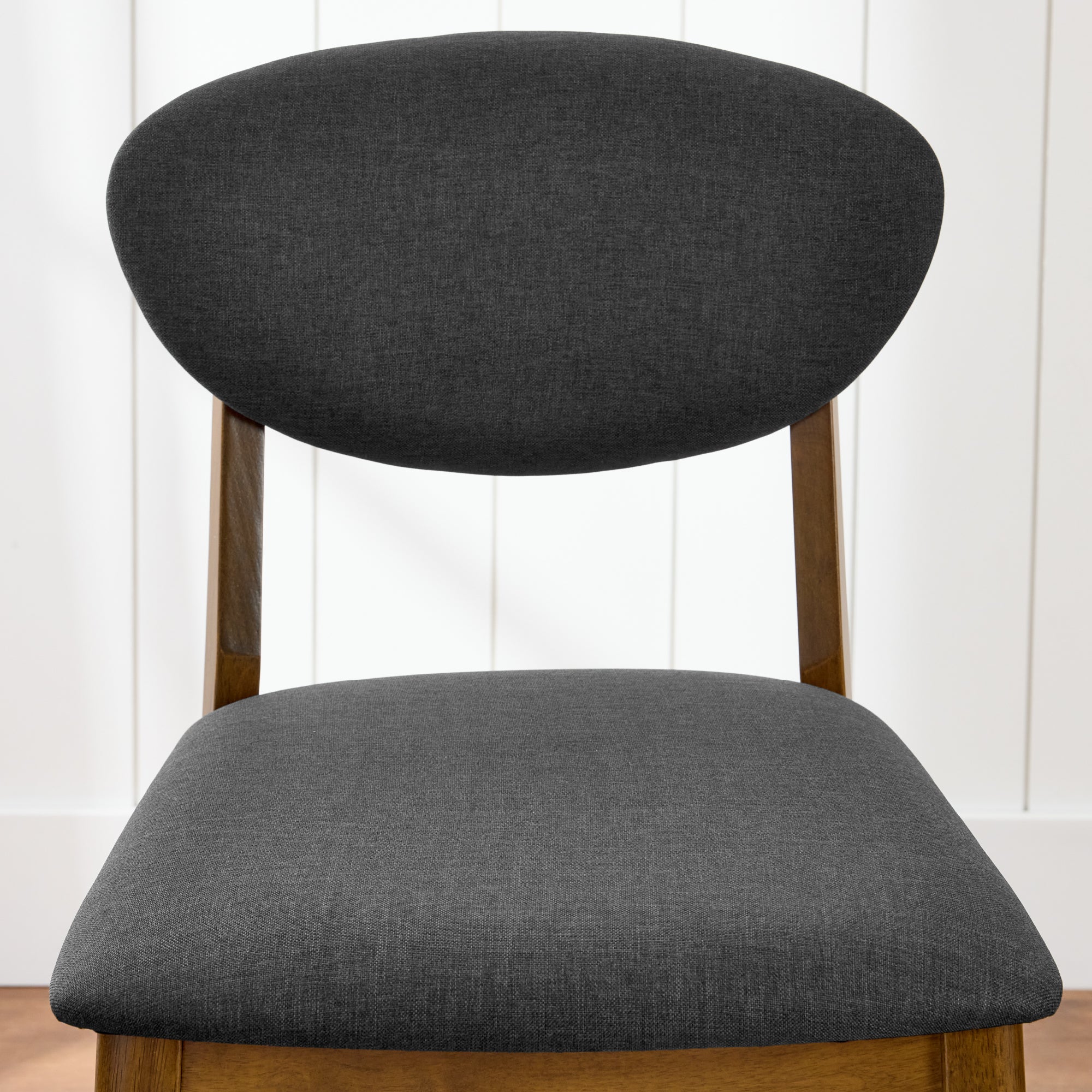 Set of 2 Modern Counter-Height Bar Stool Set W/ Upholstered Seat Cushion