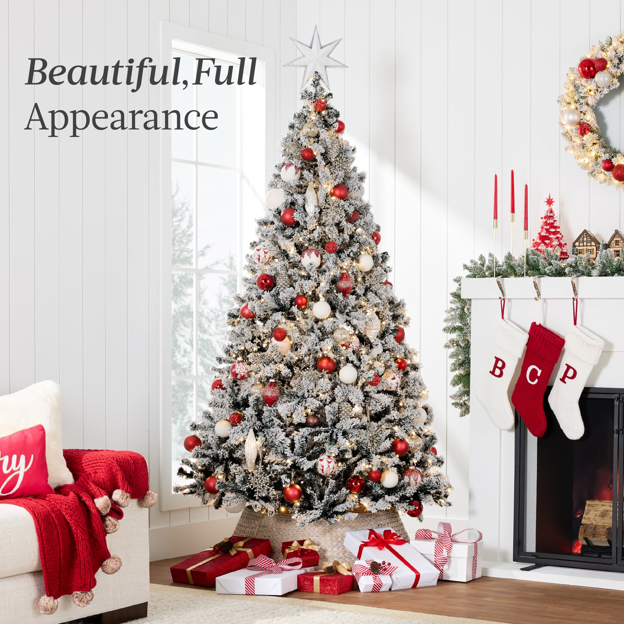 Best Choice Products Artificial Pine Christmas Tree - Thumbnail 5