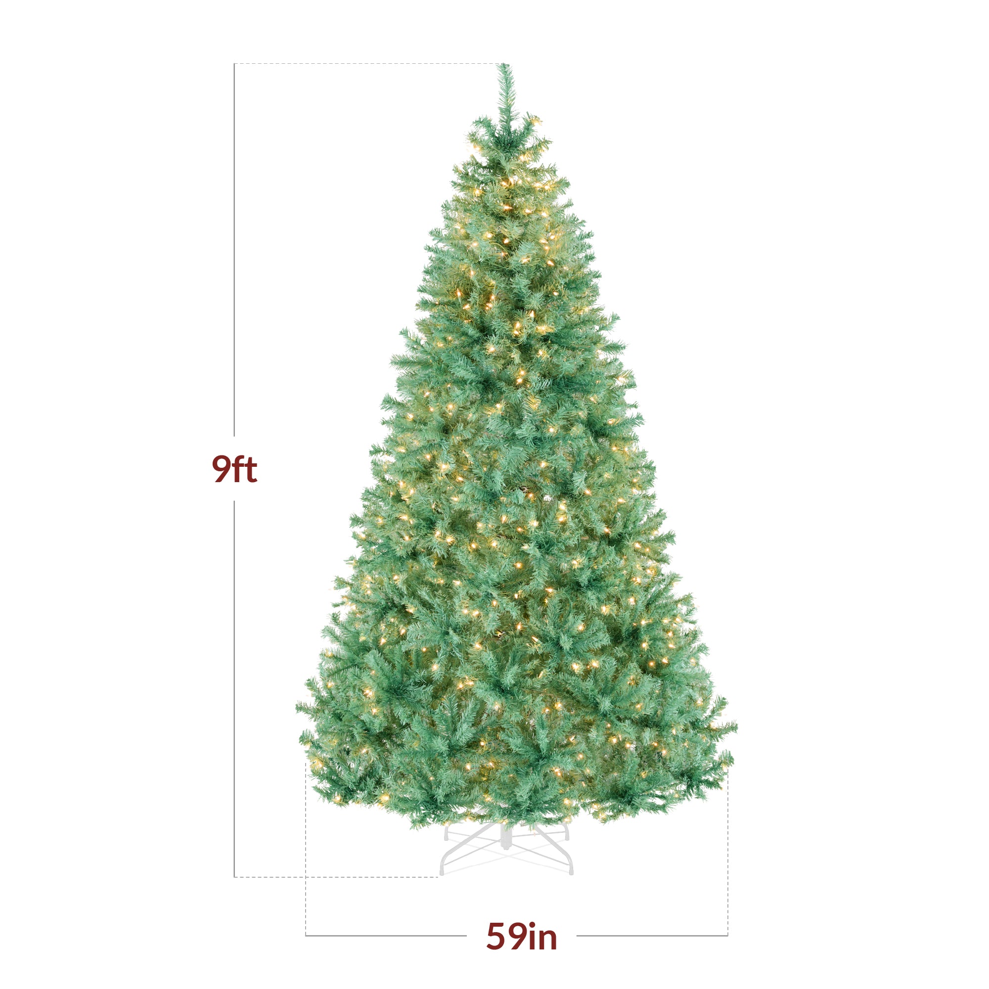 Best Choice Products Artificial Christmas Tree - Thumbnail 4