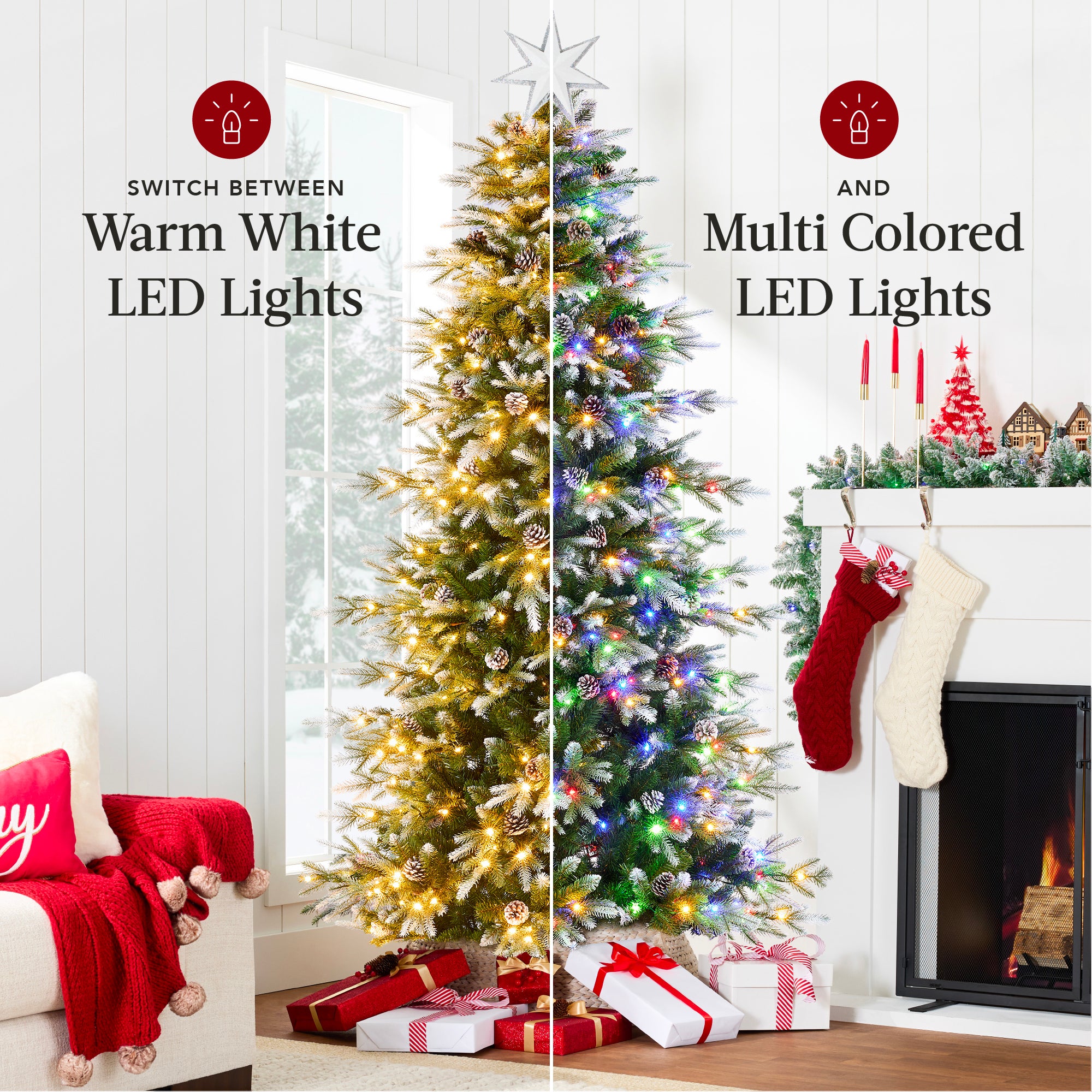 Best Choice Products Aspen Noble Fir Christmas Tree - Thumbnail 3
