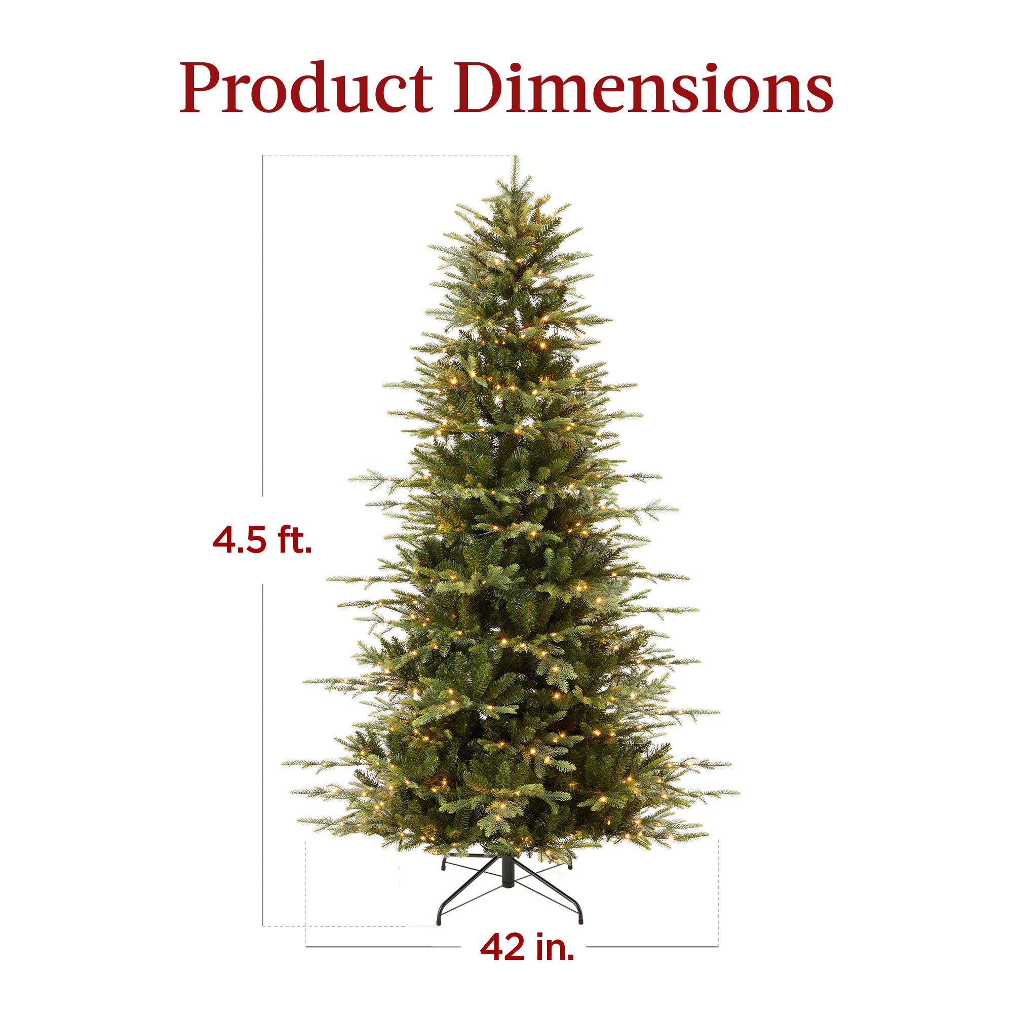 Best Choice Products Aspen Noble Fir Christmas Tree - Thumbnail 5