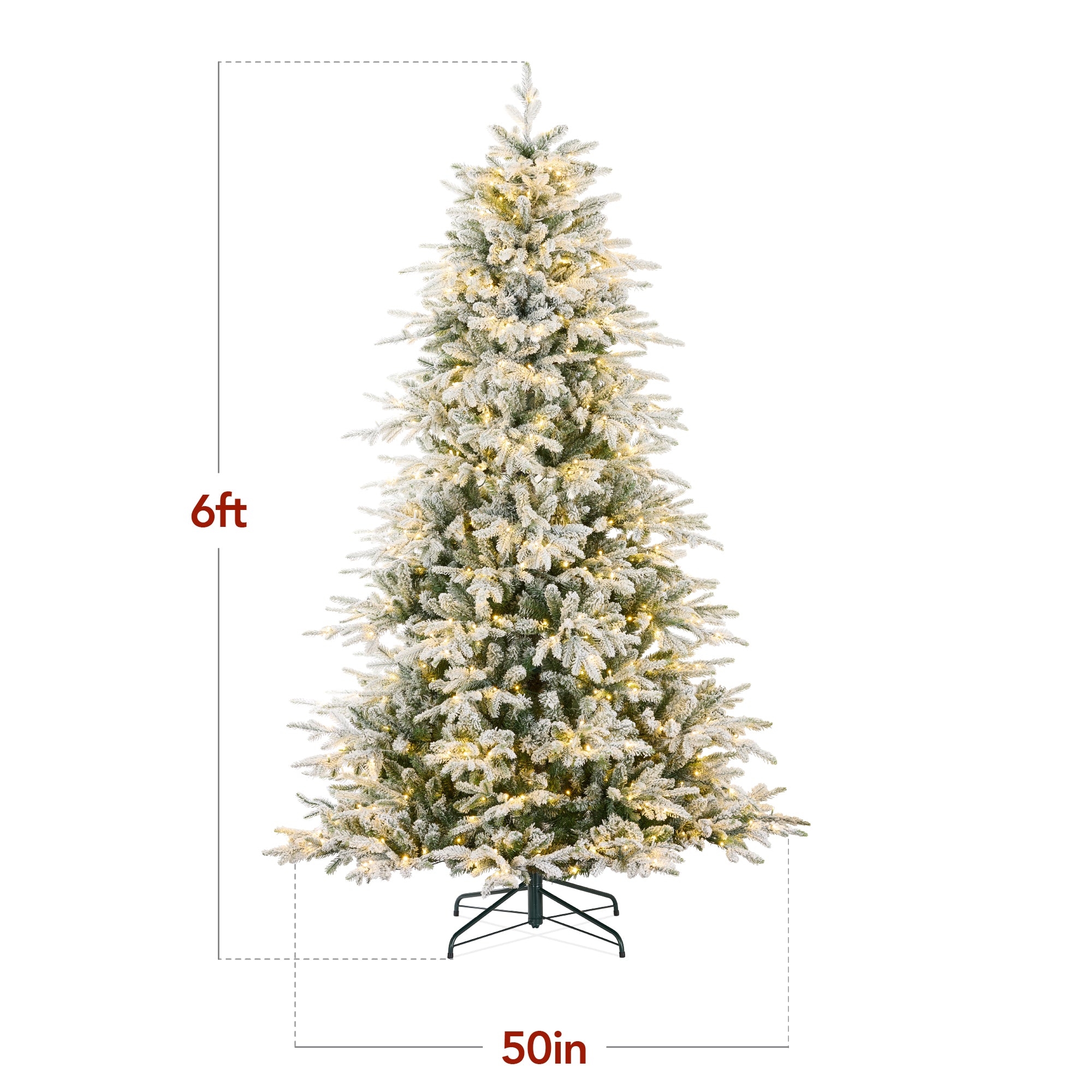 Best Choice Products Aspen Christmas Tree - Thumbnail 2