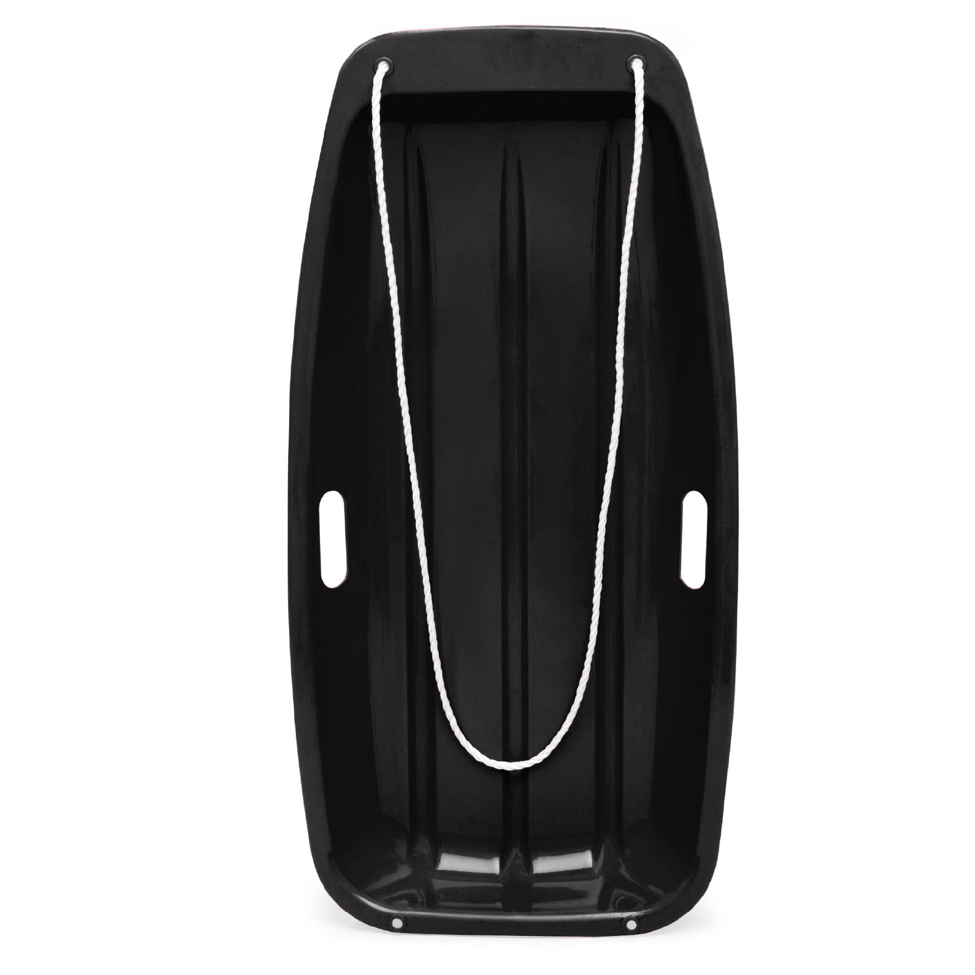 Kids Outdoor Plastic Toboggan Snow Sled Board W/ Pull Rope, Handles - – Best Choice Products