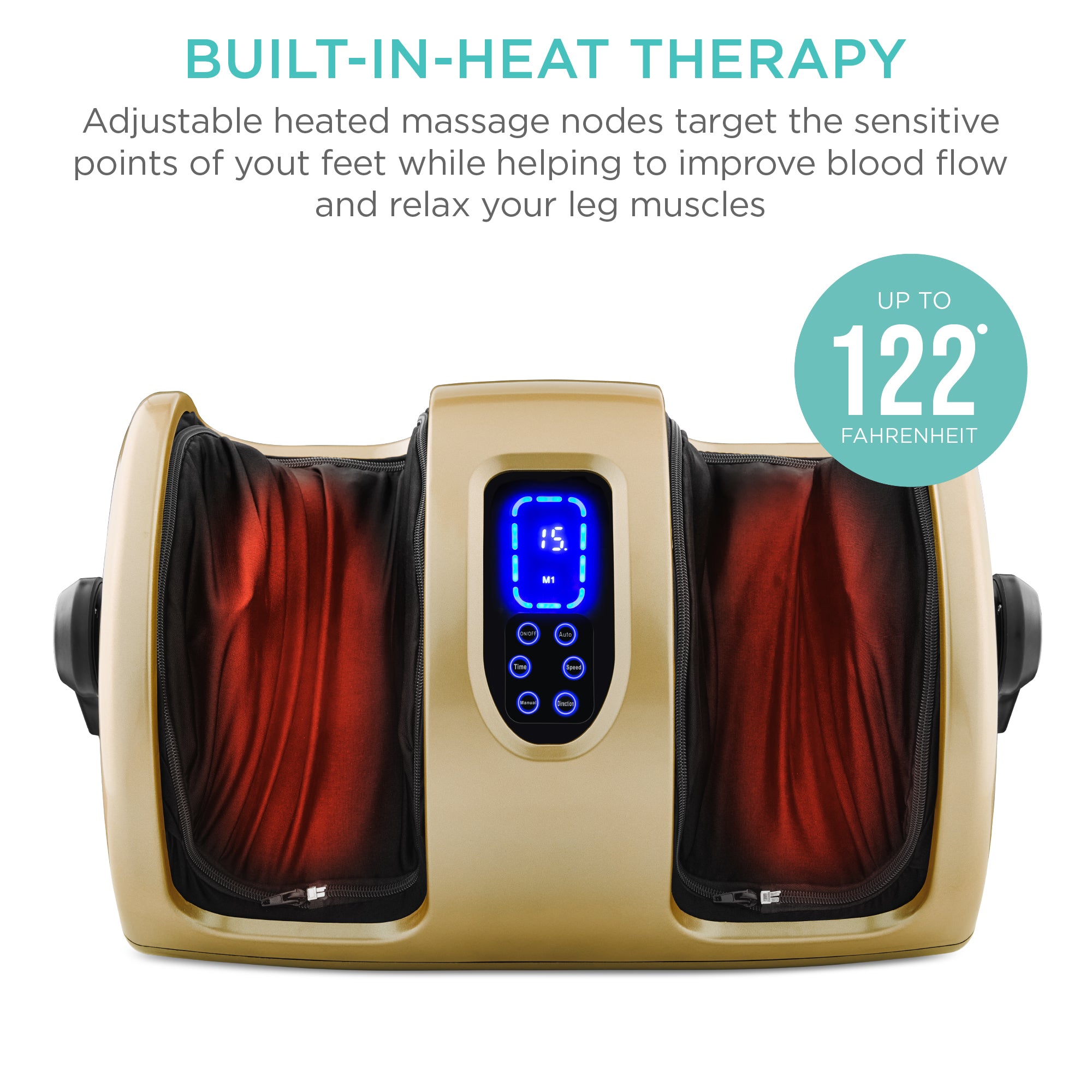 Best Choice Products Shiatsu Foot Massager - Thumbnail 3