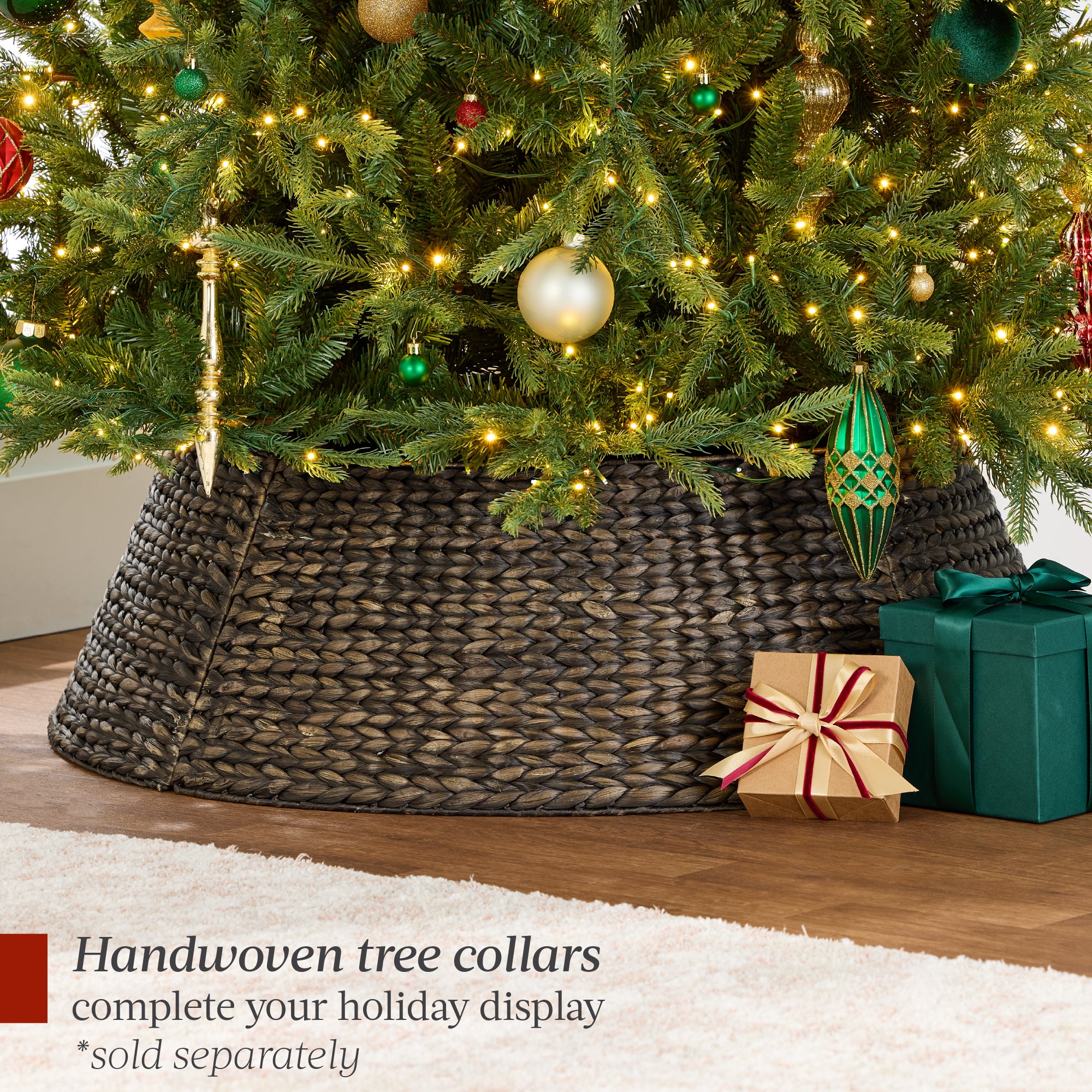 Pre-Lit Artificial Full Aspen Christmas Tree w/ 2-in-1 Twinkling Micro LEDs