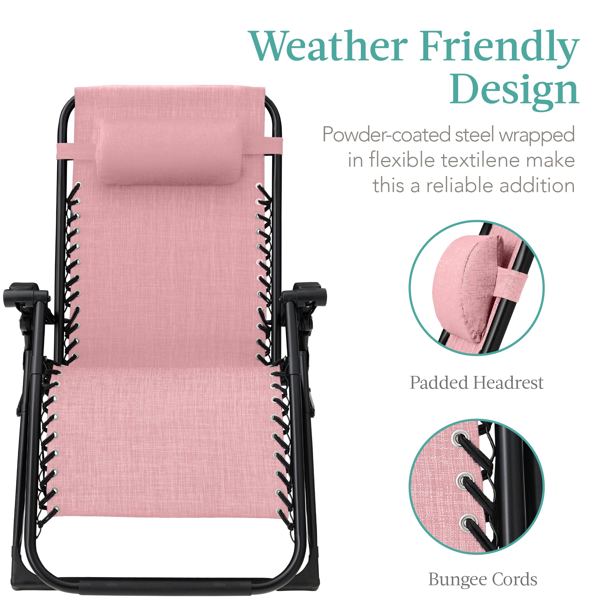 Best Choice Products Oversized Padded Zero Gravity Chair - Thumbnail 4
