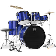 5-Piece Full Size Drum Set For Adults