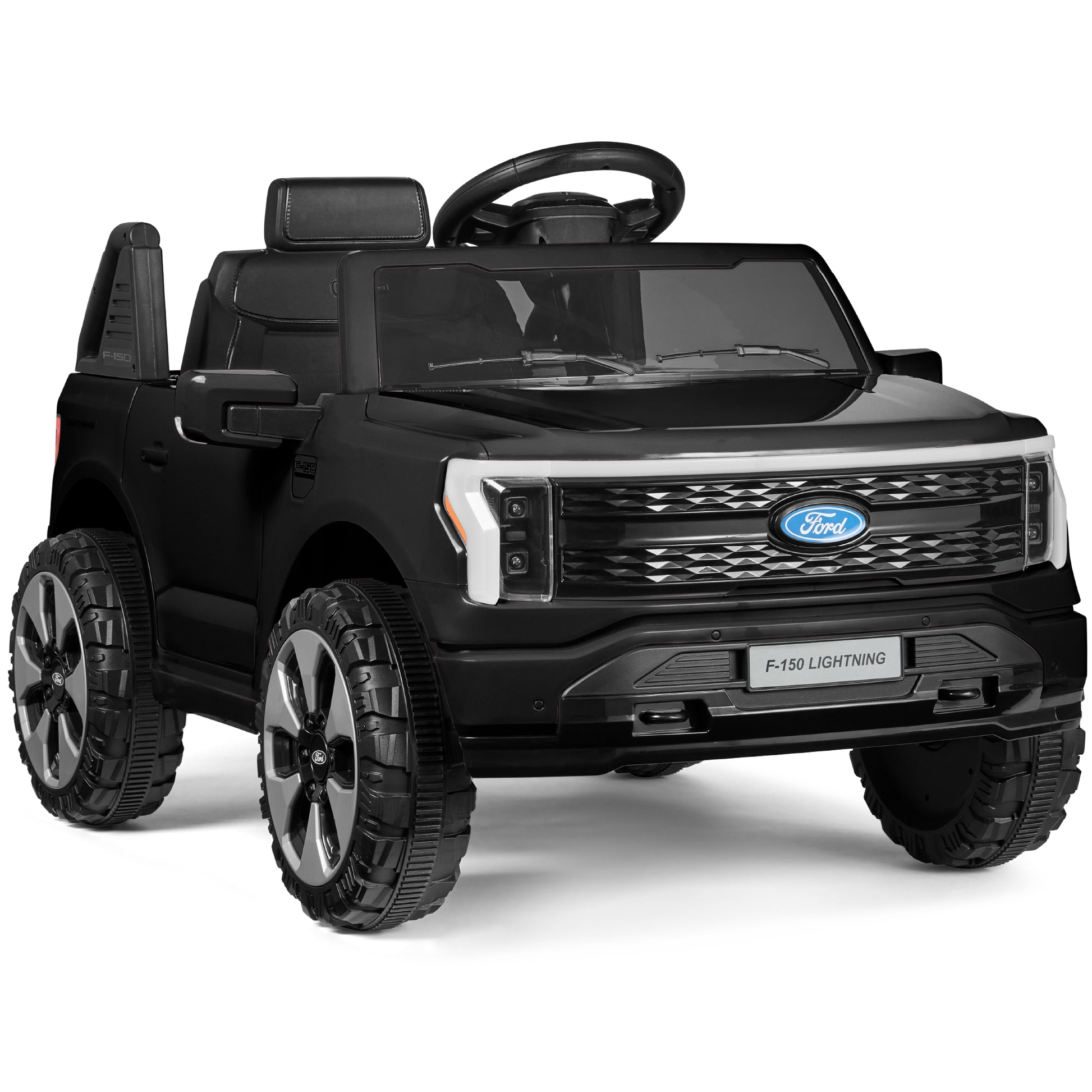 12V Kids Ride On Car Officially Licensed Ford Lightning w/ Remote, 2 Speeds