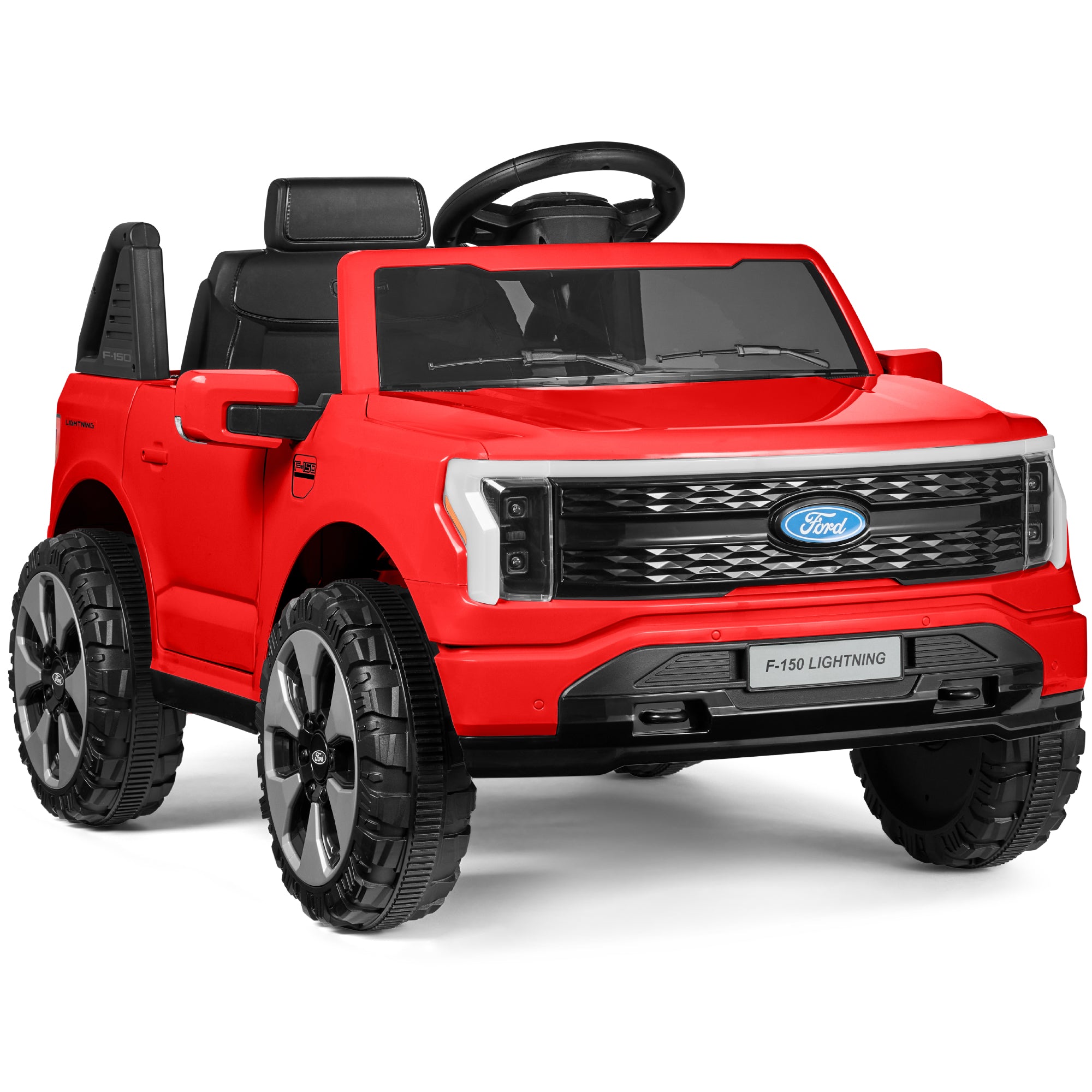 12V Kids Ride On Car Officially Licensed Ford Lightning w/ Remote, 2 Speeds