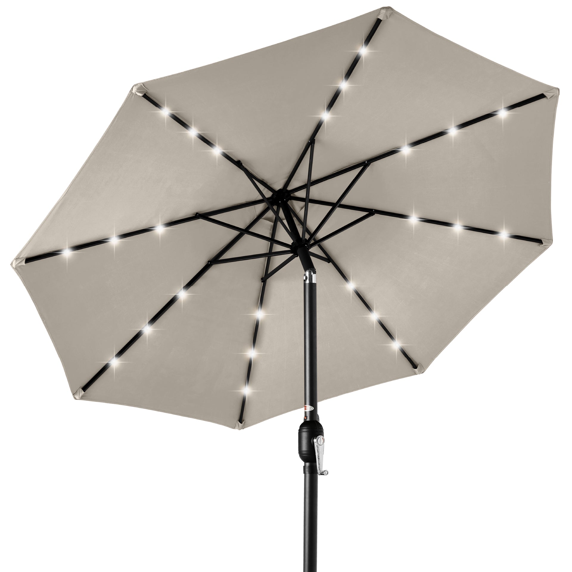 Best Choice Products 10ft Solar LED Lighted Patio Umbrella w/ Tilt Adjustment, UV-Resistant Fabric Best Choice Products 10ft Solar LED Lighted Patio Umbrella w/ Tilt Adjustment, UV-Resistant Fabric