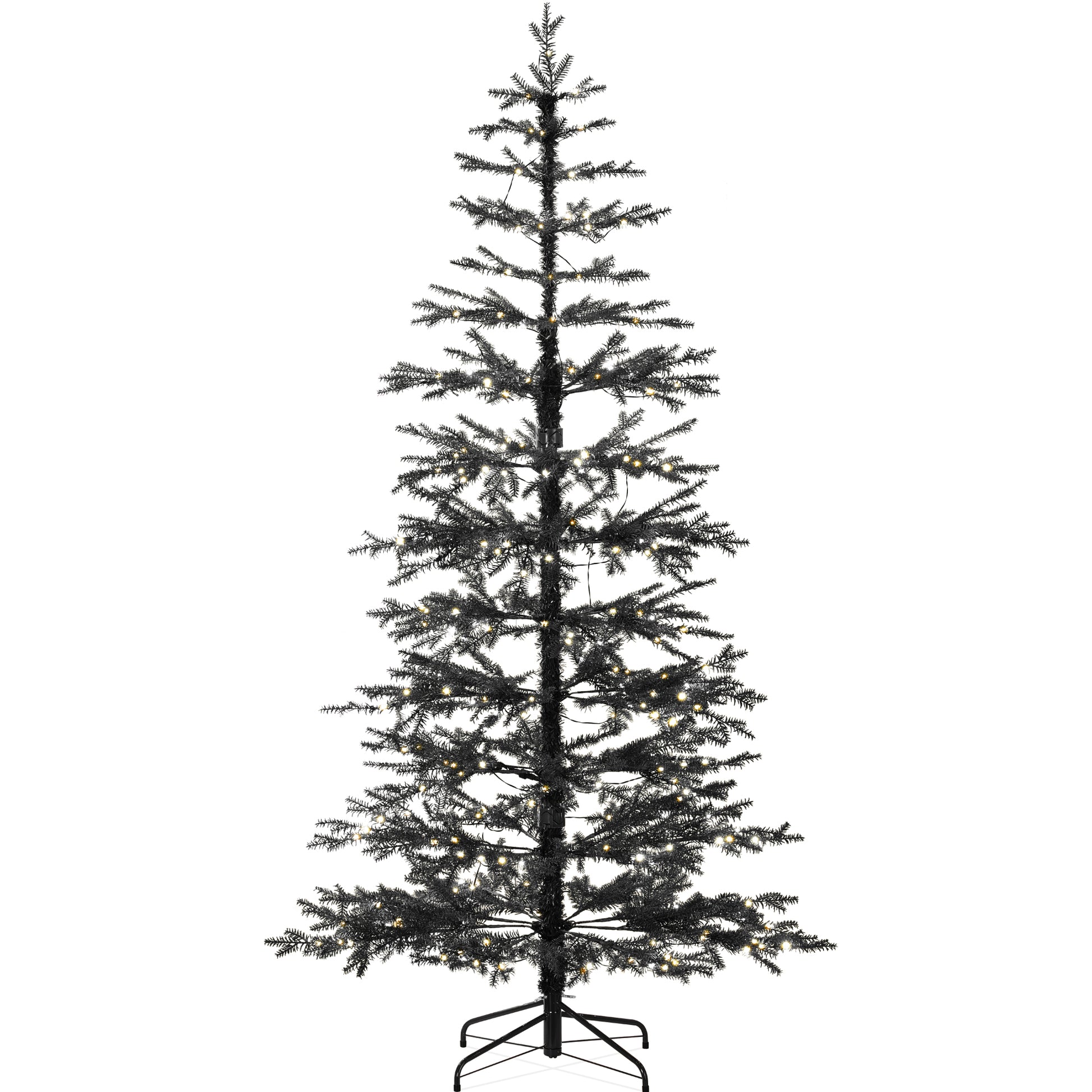 Pre-Lit Sparse Christmas Tree w/ 2-in-1 LED Lights, Cordless Connection