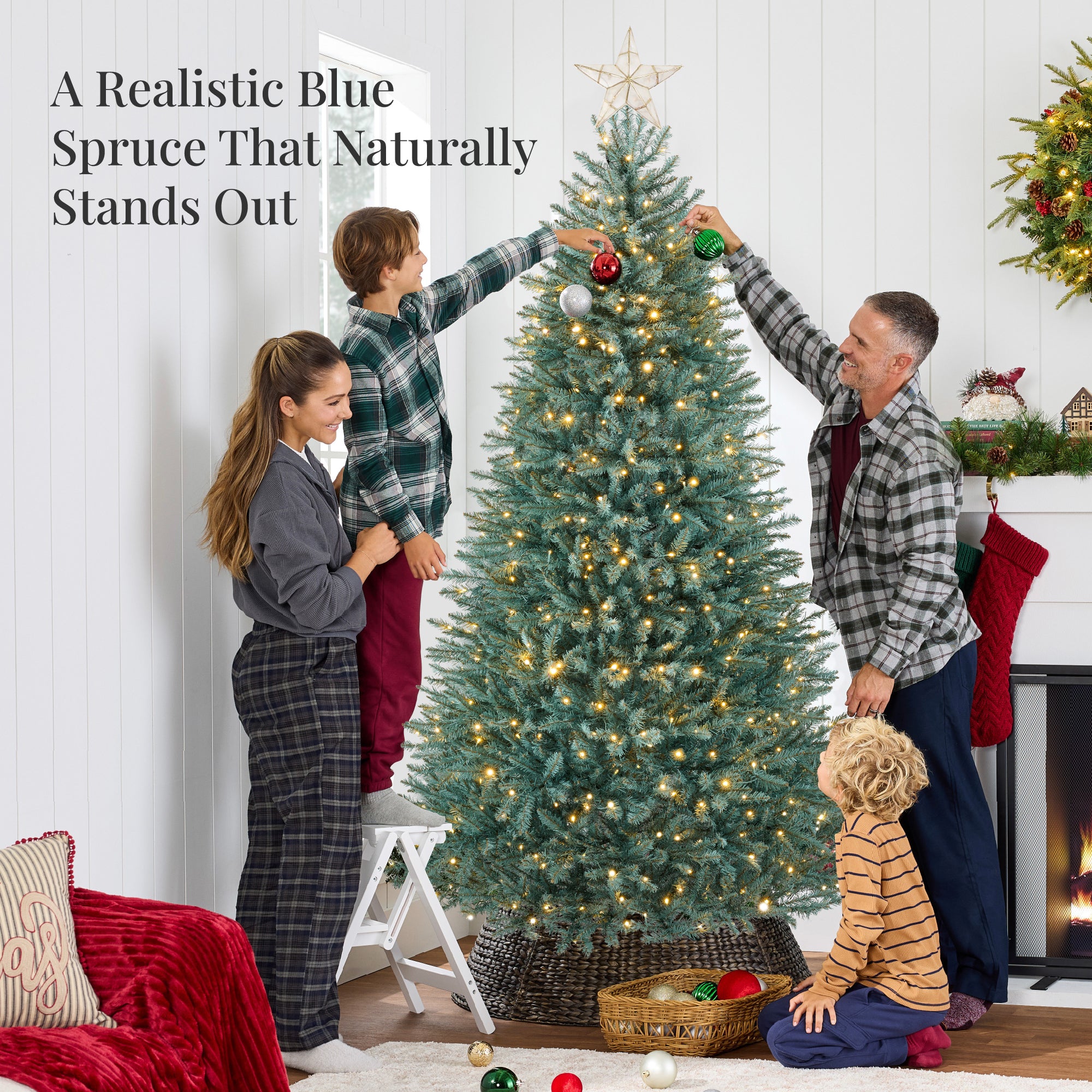Best Choice Products Nordic Fir Christmas Tree - Thumbnail 4
