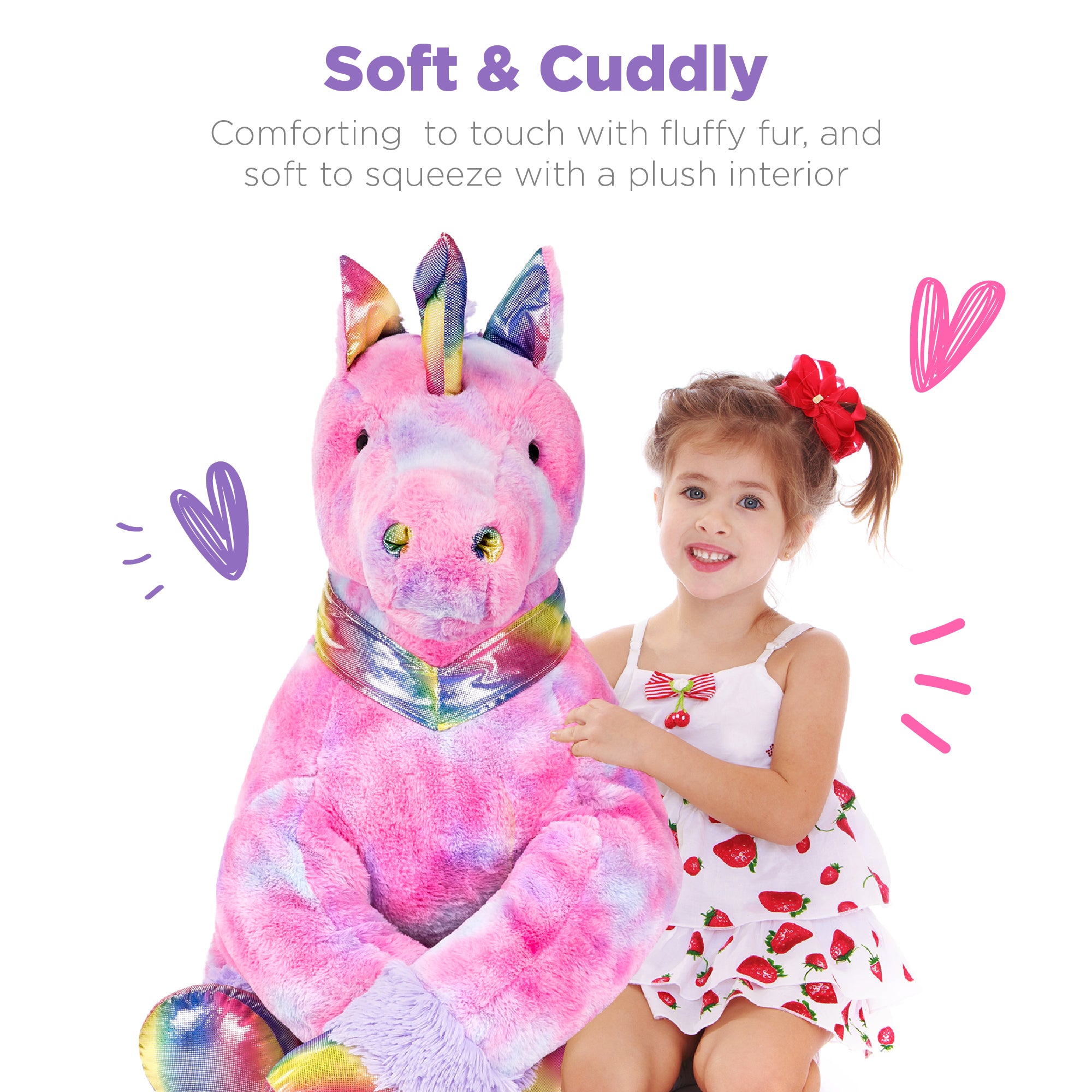 Extra large cheap unicorn stuffed animal