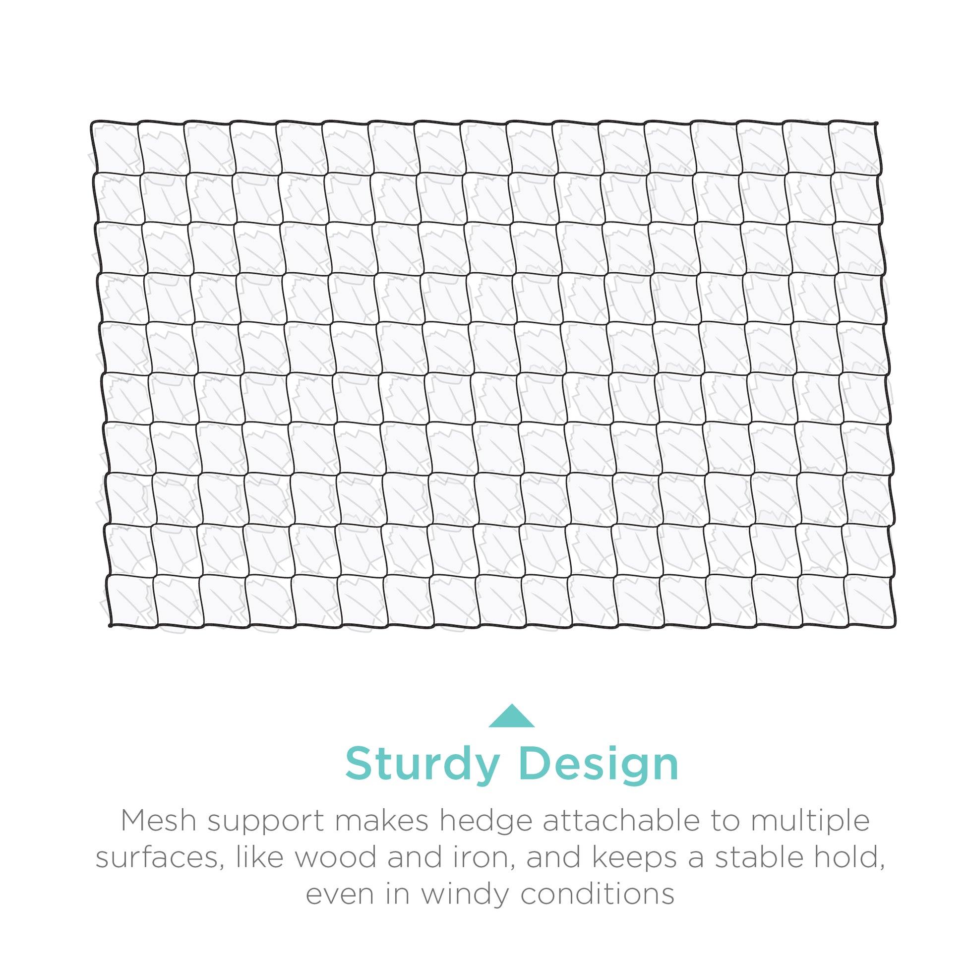 Outdoor Faux Ivy Privacy Screen Fence