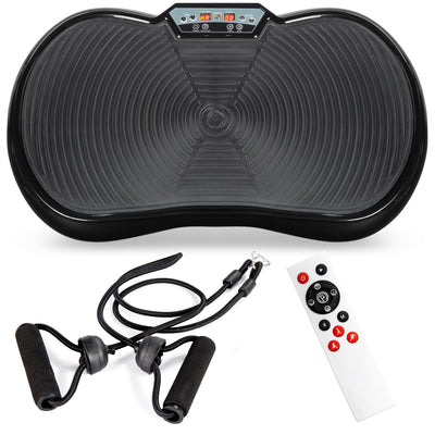 Vibration Plate Exercise Machine Full Body Fitness Platform w/ Bands – Best  Choice Products