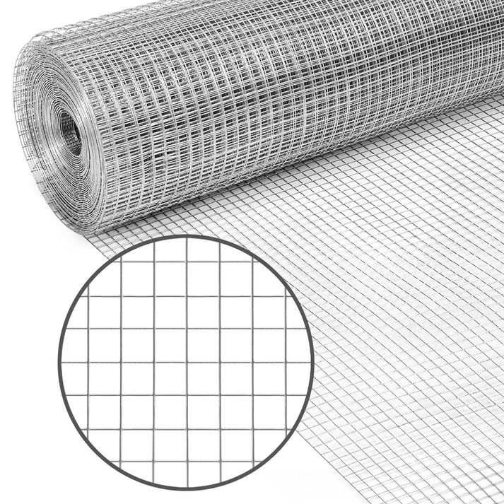 Galvanized Poultry Net - Metal Mesh Fencing / Chicken Wire 2 Holes