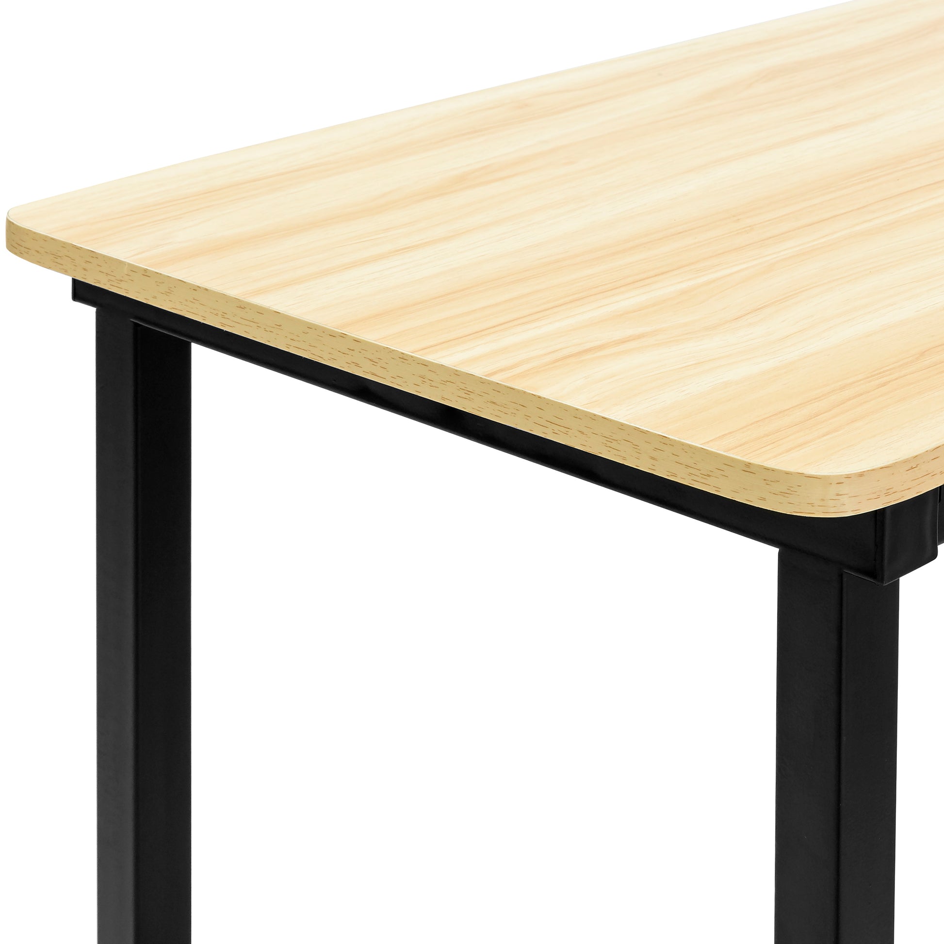 Modern L-Shaped Corner Computer Desk Table Workstation w/ CPU Stand 