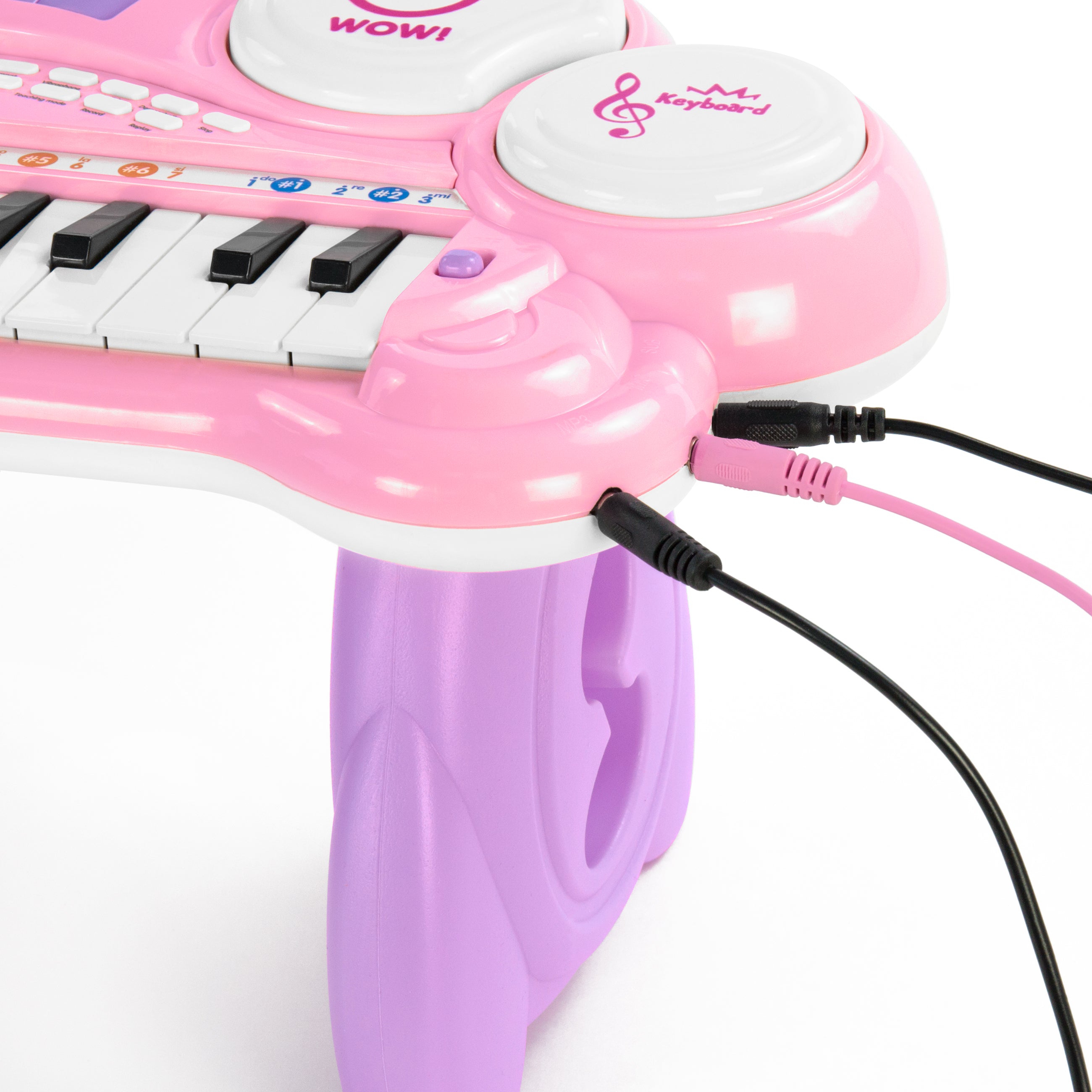 24-Key Kids Musical Electronic Keyboard Piano w/ Drums, Microphone, MP3