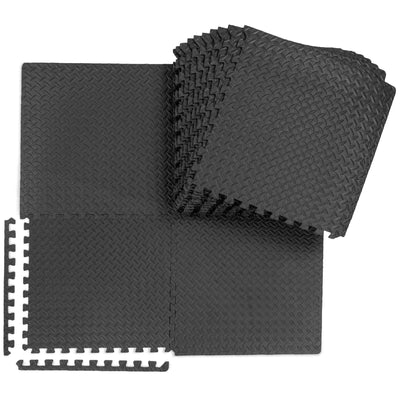 Multipurpose Foam Tiles Customizable Floor Mat w/ Removable Edges – Best  Choice Products