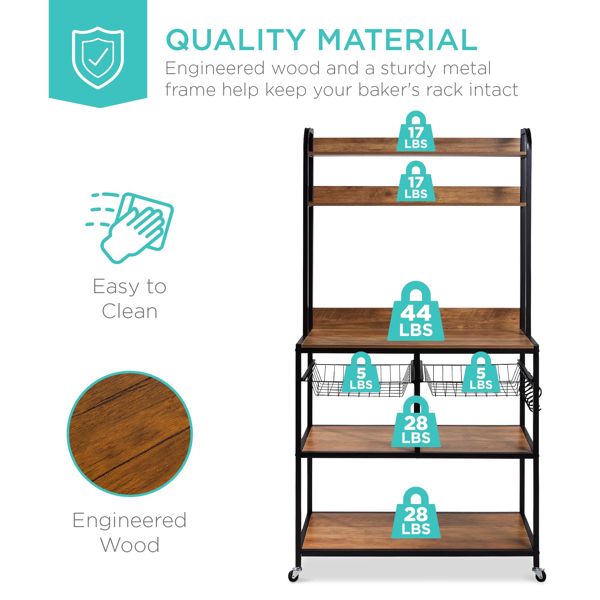 Mobile Baker's Rack (Open) – Correction Enterprises