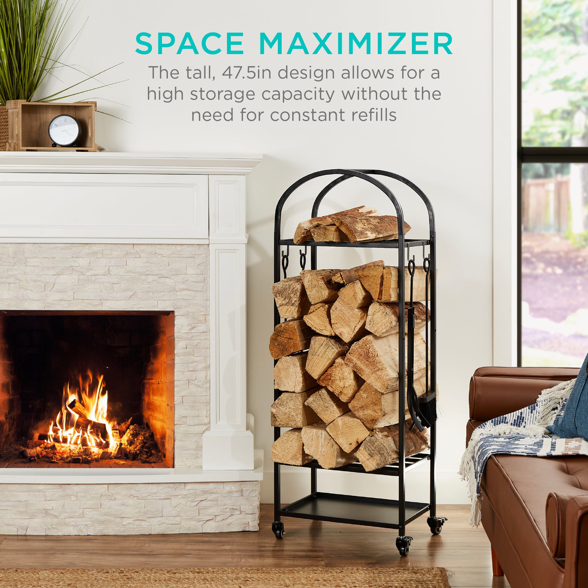 Indoor Fire Wood Rack