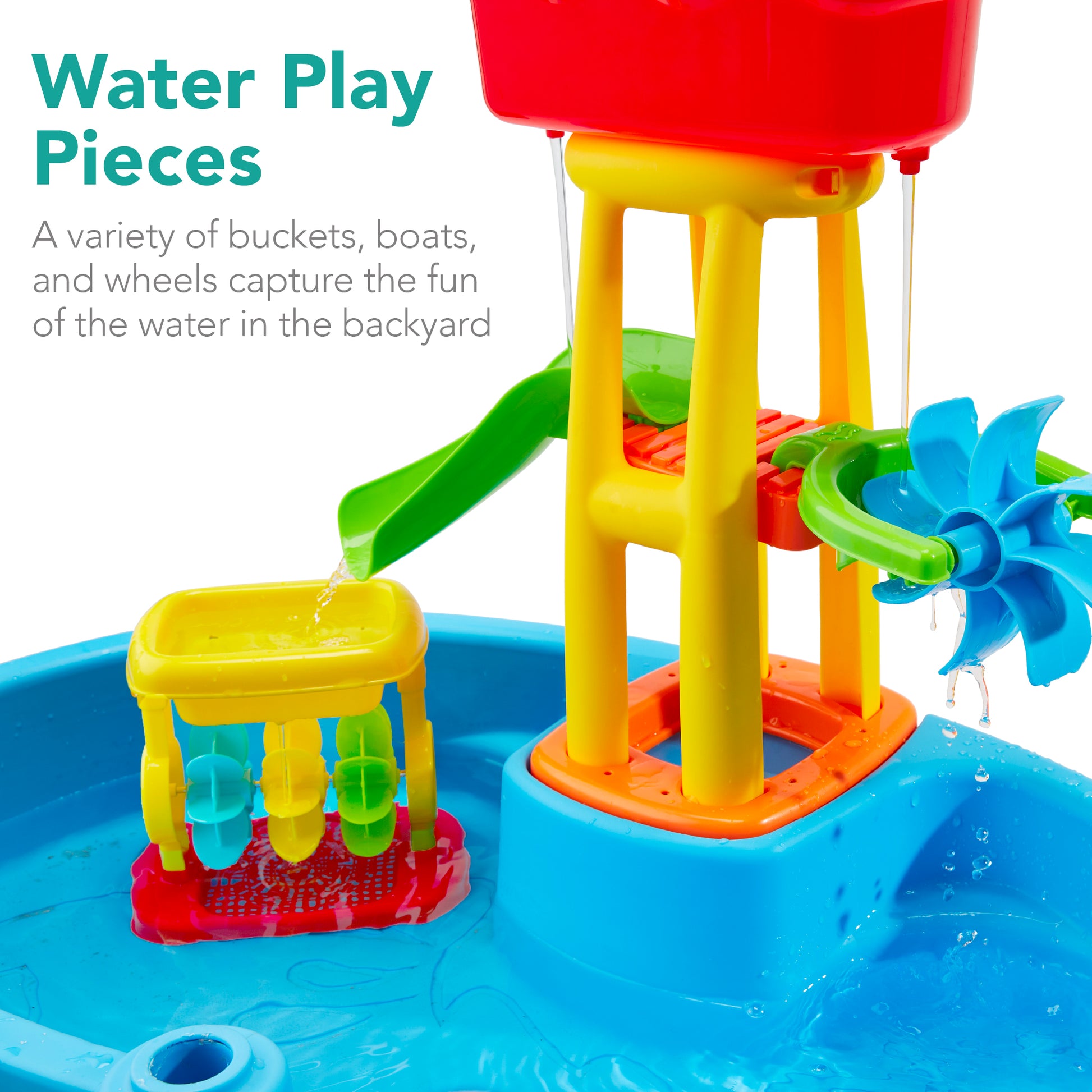 Toys Step2 Fiesta Cruise Water Table With Umbrella Umbrella Step2